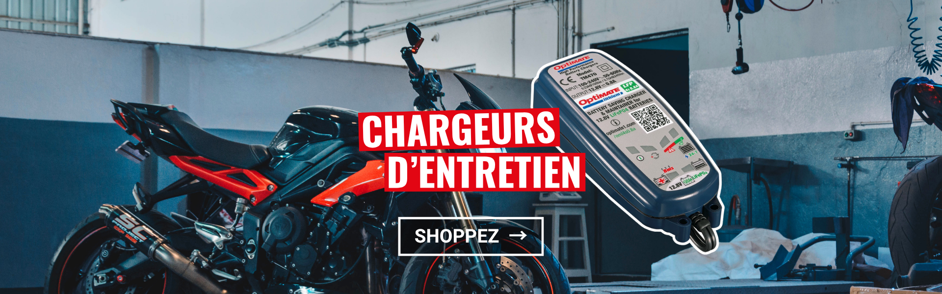 Chargeurs d'entretien